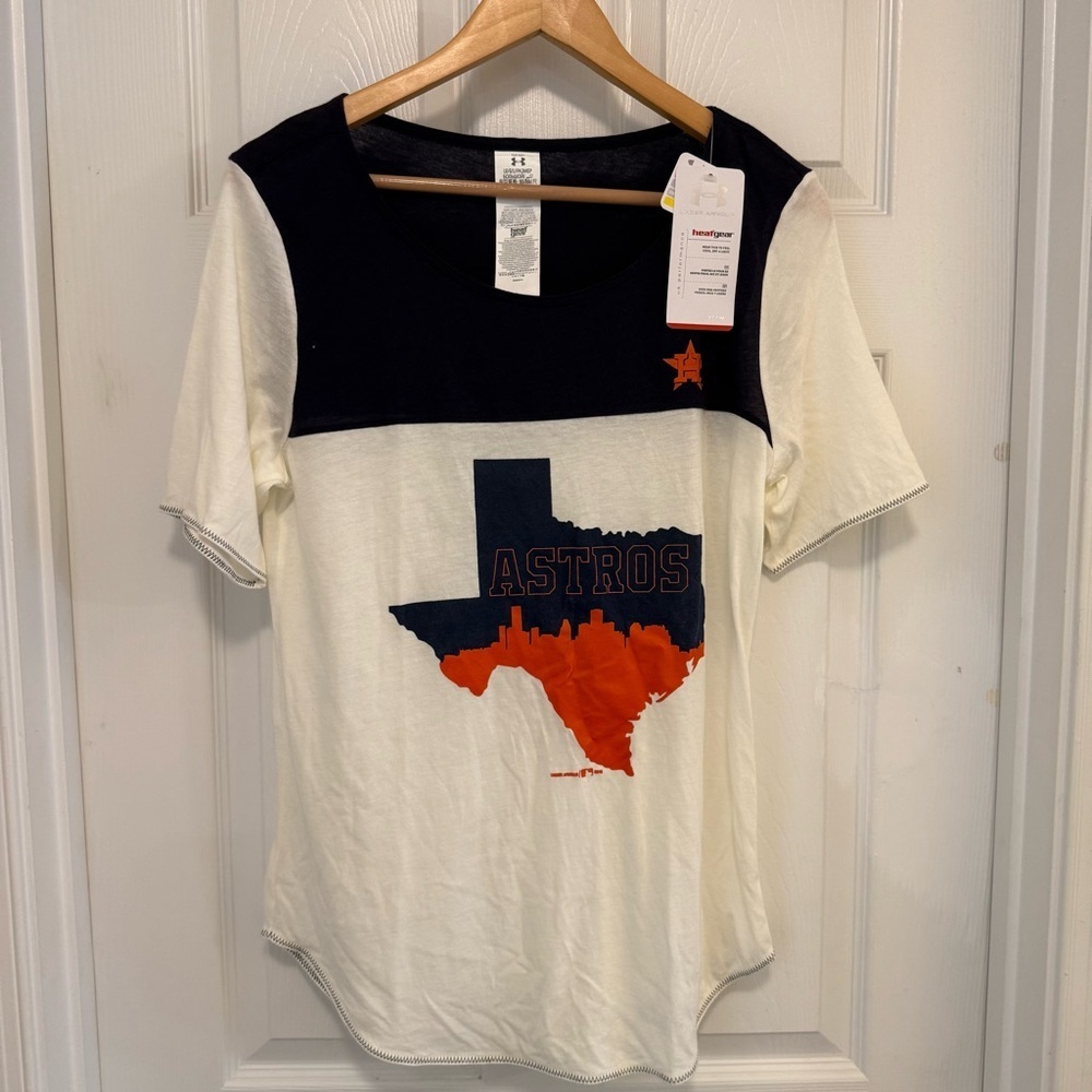NWT Houston Astros Colorblock T-Shirt